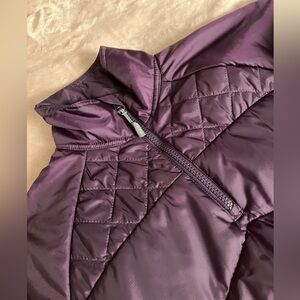 Athleta 1/2 zip pullover lightweight puffer